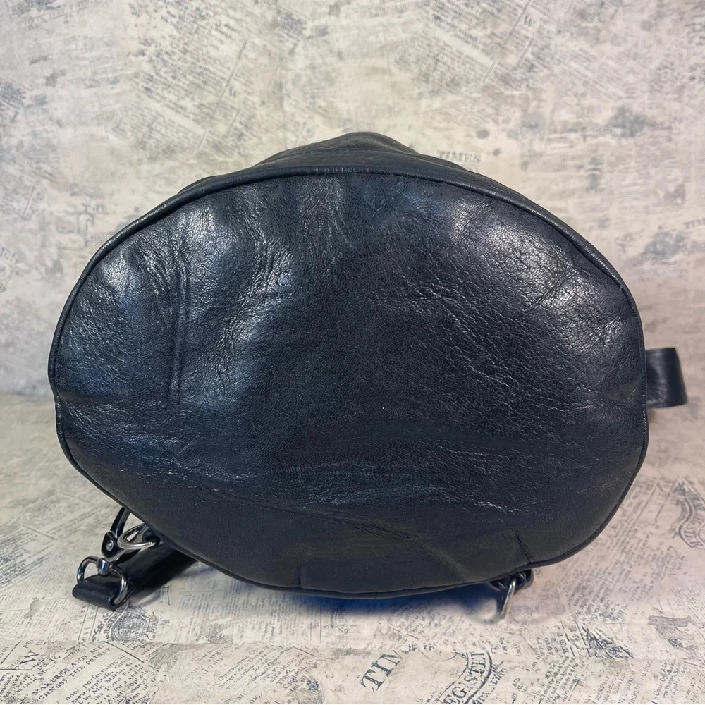 Khirma Eliazov Sinclair Exotic Stingray & Python Leather Convertible Backpack